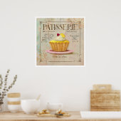 poster van patisserie IV (Keuken)