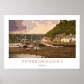 Poster van Pembrokeshire (Voorkant)