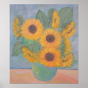 Poster van perachy Sunflower