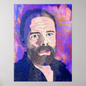 Poster van Philip K Dick (Voorkant)