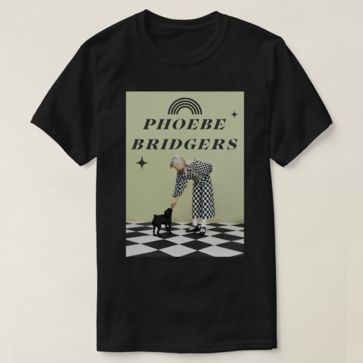 Poster van Phoebe Bridgers T-shirt (Design voorkant)