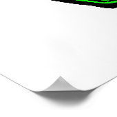 Poster van pigbeer (Hoek)