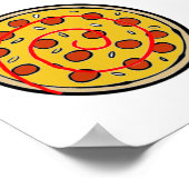 Poster van Pizza Funny (Hoek)