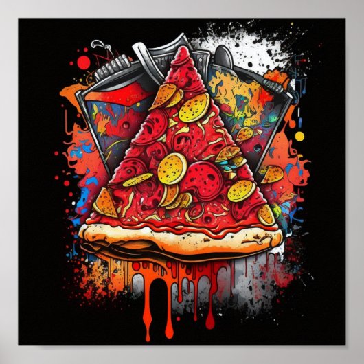Poster van Pizza Lover (Voorkant)