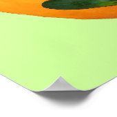 Poster van pompoen zonder snede (Hoek)