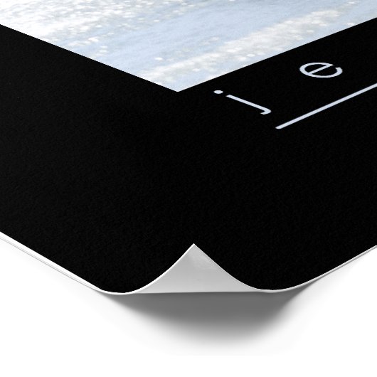 Poster van poolBeer (Hoek)