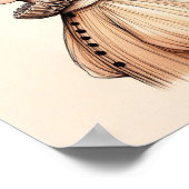 Poster van portret (Hoek)