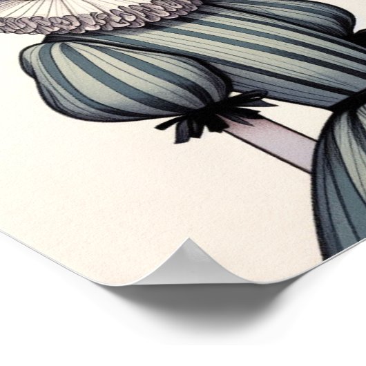 Poster van portret (Hoek)