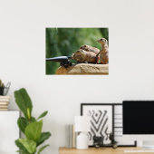 Poster van Prairie Dog Soldaten (Thuiskantoor)