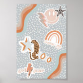 Poster van Preppy wall (Voorkant)