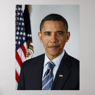 Poster van president Barack Obama