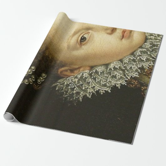 Poster van Queen Decoupage Cadeaupapier (Uitgerold)