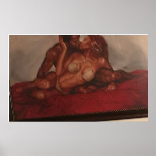 Poster van Racquel Evans (Voorkant)