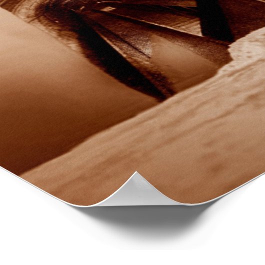 Poster van ravesurreale collage (Hoek)