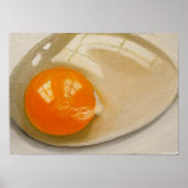 POSTER VAN RAW EGG REALISME ARTWORK (Voorkant)
