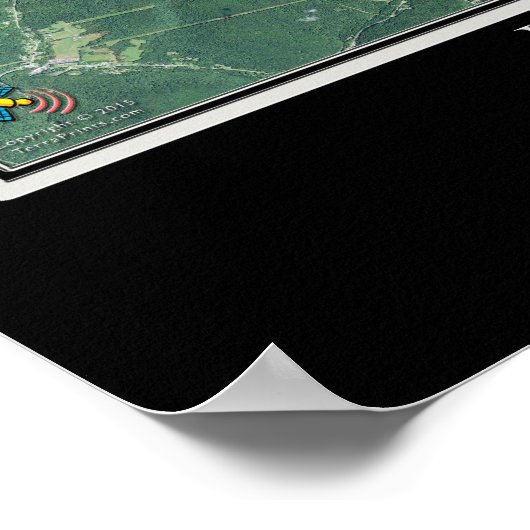 Poster van Raystown Lake Pennsylvania (Hoek)