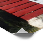 Poster van Red Piano (Hoek)