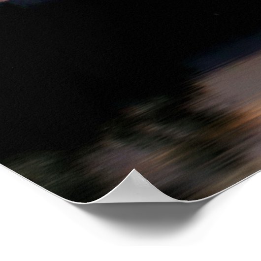 Poster van regenboogvlies (Hoek)