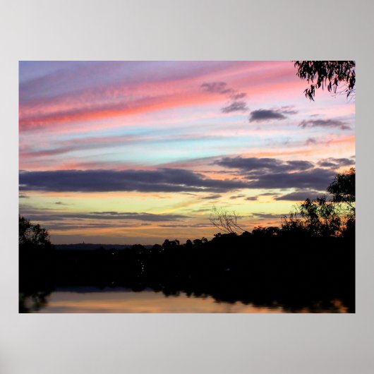 Poster van regenboogvlies (Voorkant)