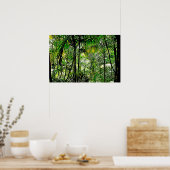 Poster van regenwoud (Keuken)