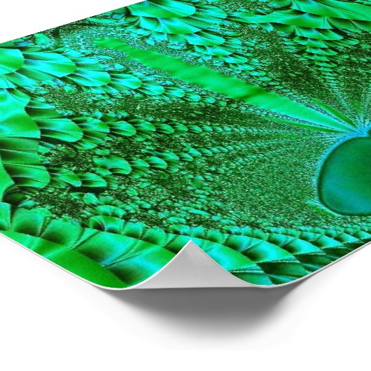 Poster van regenwoud (Hoek)