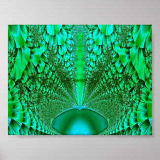 Poster van regenwoud