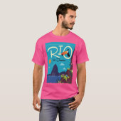 Poster van Rio de Janeiro T-shirt (Voorkant volledig)