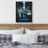 Poster van Riverdale Flooded Hallway Canvas Afdruk (Insitu (Slaapkamer))