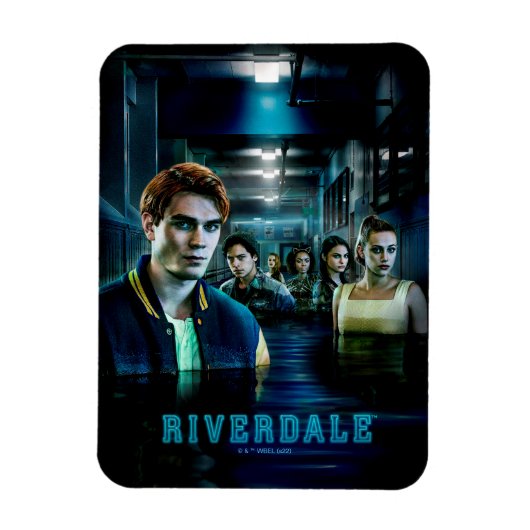 Poster van Riverdale Flooded Hallway Magneet (Verticaal)