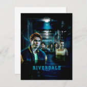 Poster van Riverdale Flooded Hallway Notitiekaartje (Voorkant / Achterkant)