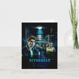 Poster van Riverdale Flooded Hallway Notitiekaartje