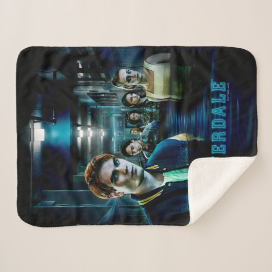 Poster van Riverdale Flooded Hallway Sherpa Deken (Voorkant (horizontaal))