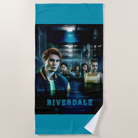 Poster van Riverdale Flooded Hallway Strandlaken (Voorkant)