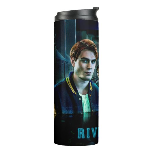 Poster van Riverdale Flooded Hallway Thermosbeker (Gedraaid links)
