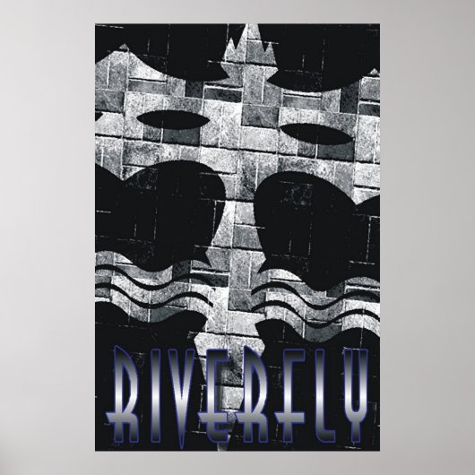 Poster van Riverfly Brick (Voorkant)