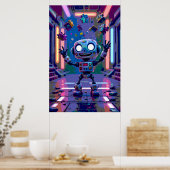 Poster van robot (Keuken)