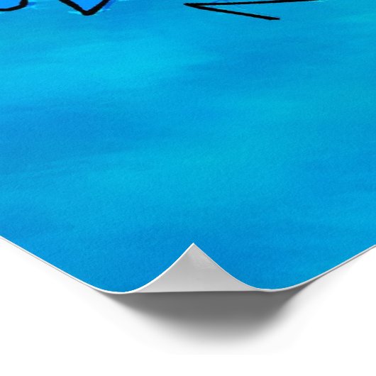 Poster van Robot-chan Sailor (Hoek)