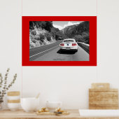 poster van rode yosemite (Keuken)