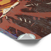 Poster van Rokin' Cowboy (Hoek)