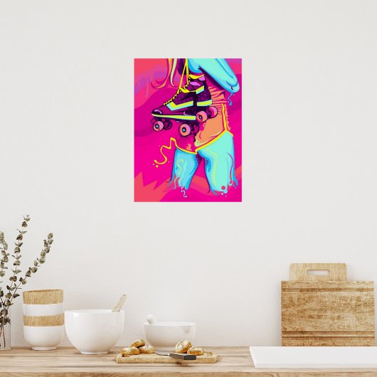 Poster van rolSchaats (Keuken)