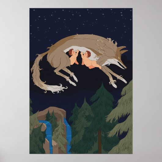 Poster van Romulus en Remus (Voorkant)