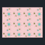 Poster van roze ionische stookolie<br><div class="desc">Dit roze Iconische atoomstootpatroon barst het Poster van het kenmerkt iconische atomaire sterrenbursts. Dat klopt! De oude school, First Lady Pink, met gouden gekleurde achtergrond, is de perfecte achtergrond voor de levendige turquoise, het verzachten van selderij en kitschy peren groene cirkels. De vlekken van kleur worden sporadisch geplaatst in diverse...</div>