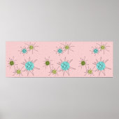 Poster van roze ionische stookolie (Voorkant)