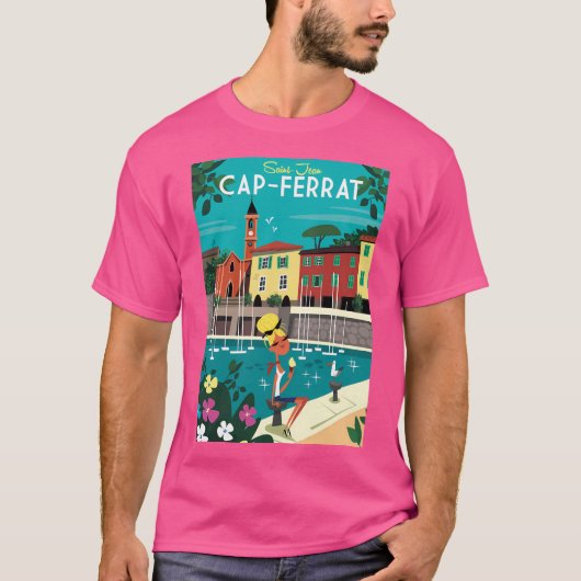 Poster van Saint-Jean-Pet-Ferrat T-shirt (Voorkant)
