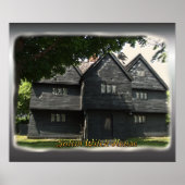 Poster van Salem Witch House (Voorkant)