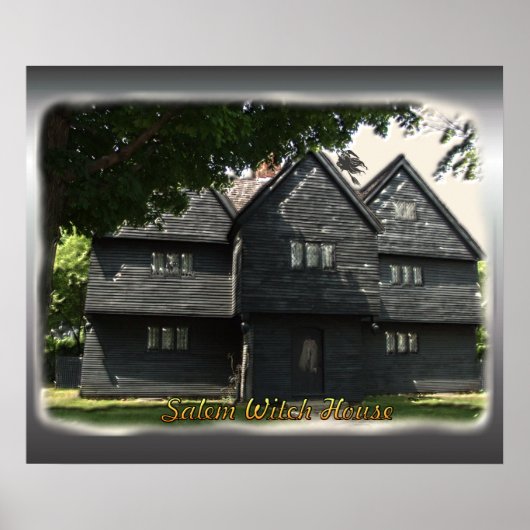 Poster van Salem Witch House (Voorkant)