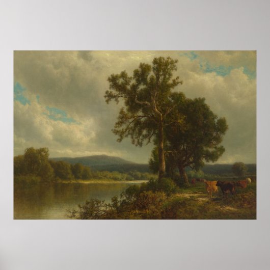 Poster van Scene at Napanoch 1883 (Voorkant)