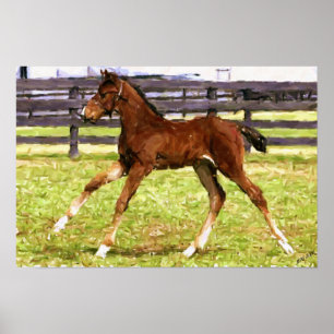 Poster van schouderlijk bloed