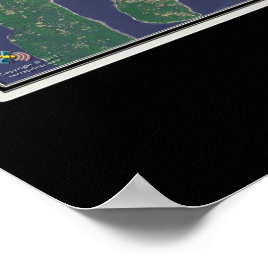 Poster van Seattle Washington (Hoek)