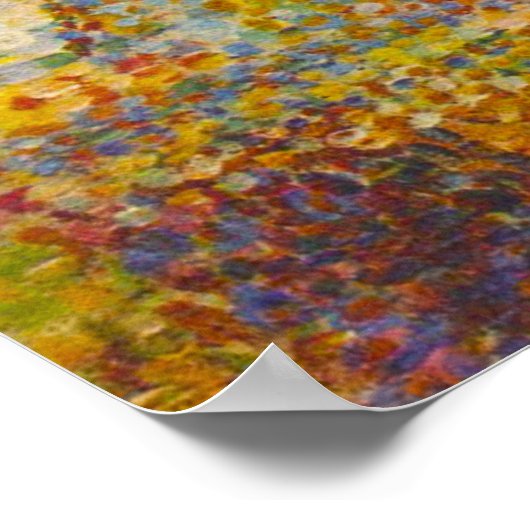 Poster van Seurat Eiffel Tower (Hoek)